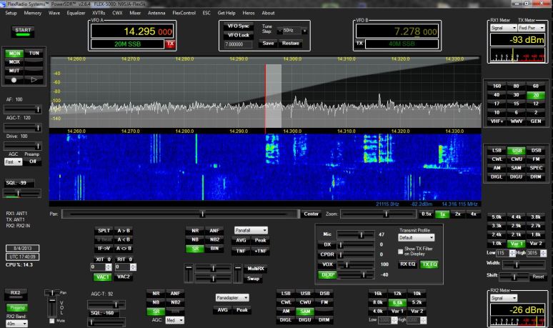 Flex5k-Panafall on 20m