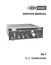 Drake TR-7 Service Manual